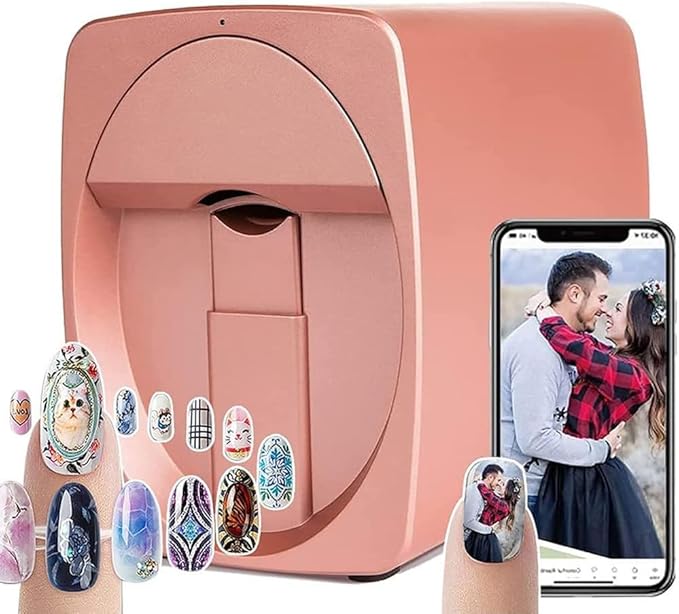 Commercial Nail Printing Machine - 3d Printer for Nails Portable Automatic