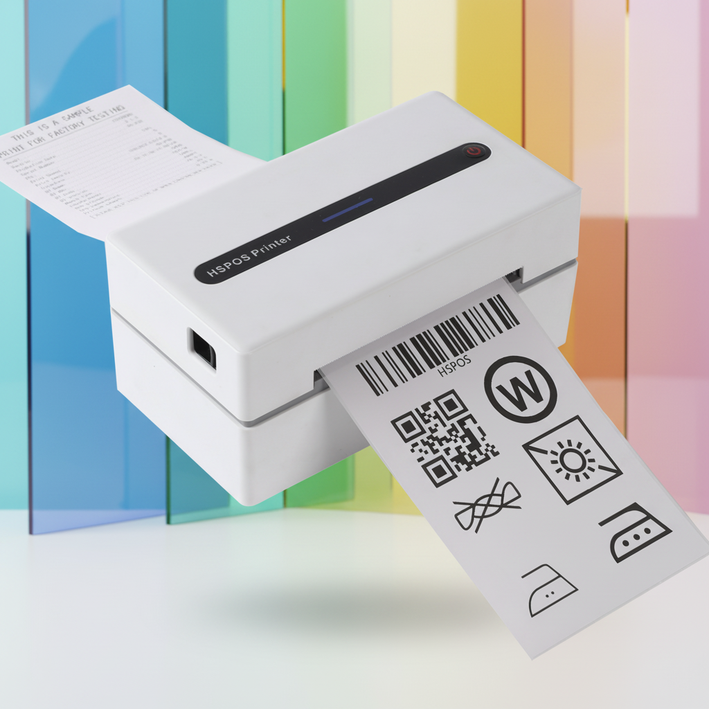 Commercial Print Model - Upgraded Model Blue Tooth Label Printer