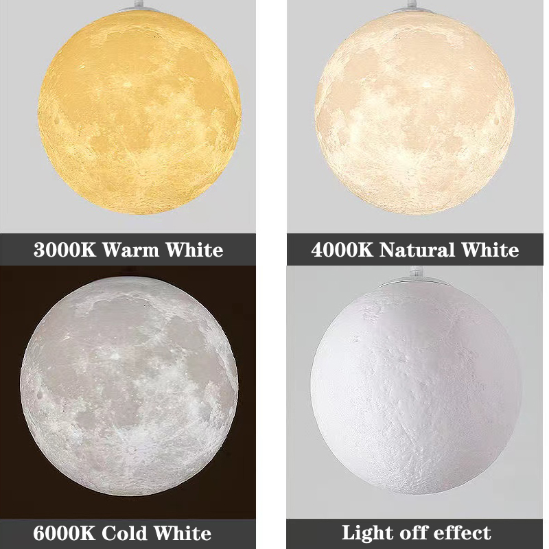 Creative 3D printed moon chand - Commercial Resin Printing บทวิจารณ์และราคา