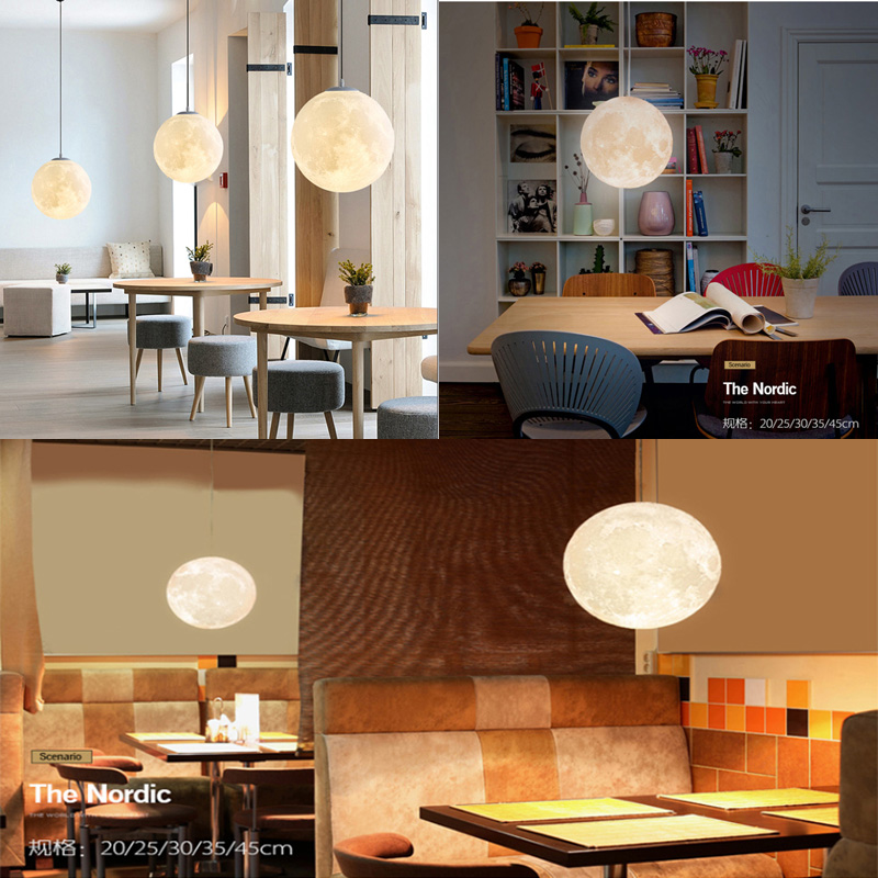Creative 3D printed moon chand - Commercial Resin Printing บทวิจารณ์และราคา