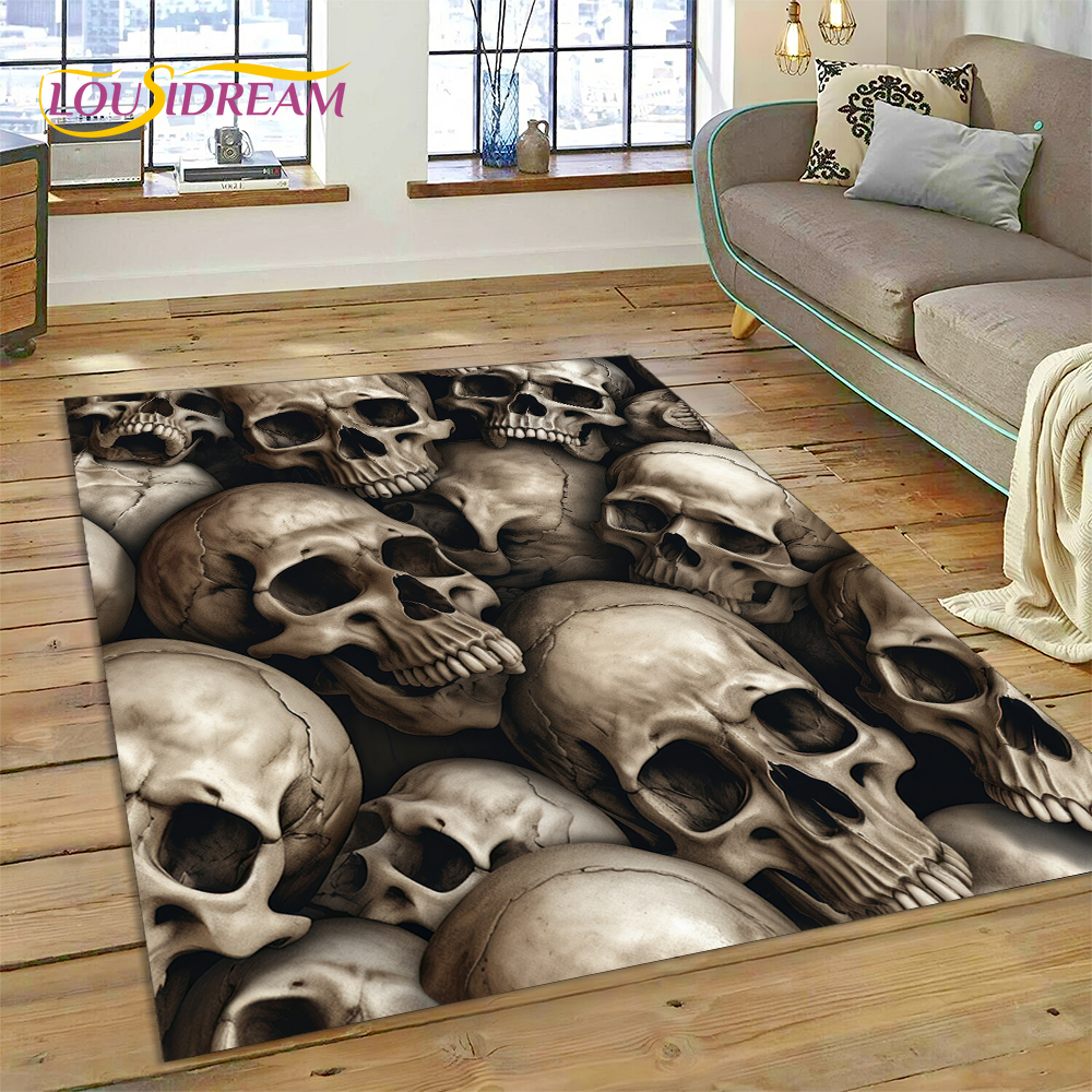 3D Horror Gothic Skull Skeleto - Commercial Printing For Sale บทวิจารณ์และราคา