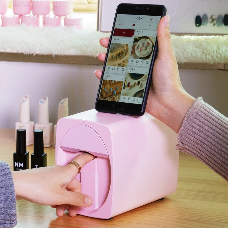 3d Printer for Nails Portable  - Commercial Nail Printing Machine บทวิจารณ์และราคา