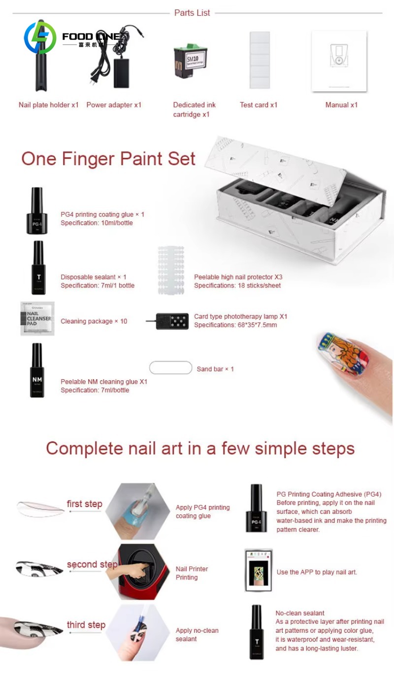 Customized All-in-One 3D Digit - Commercial Nail Printing Machine บทวิจารณ์และราคา
