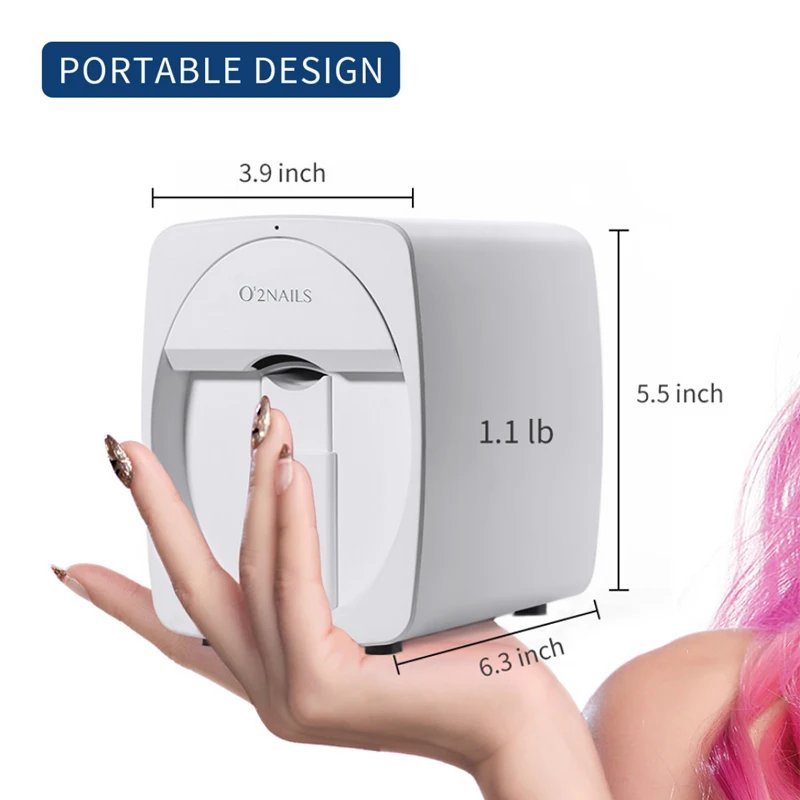 Original Mobile Nail Printer 3 - Commercial Nail Printing Machine บทวิจารณ์และราคา