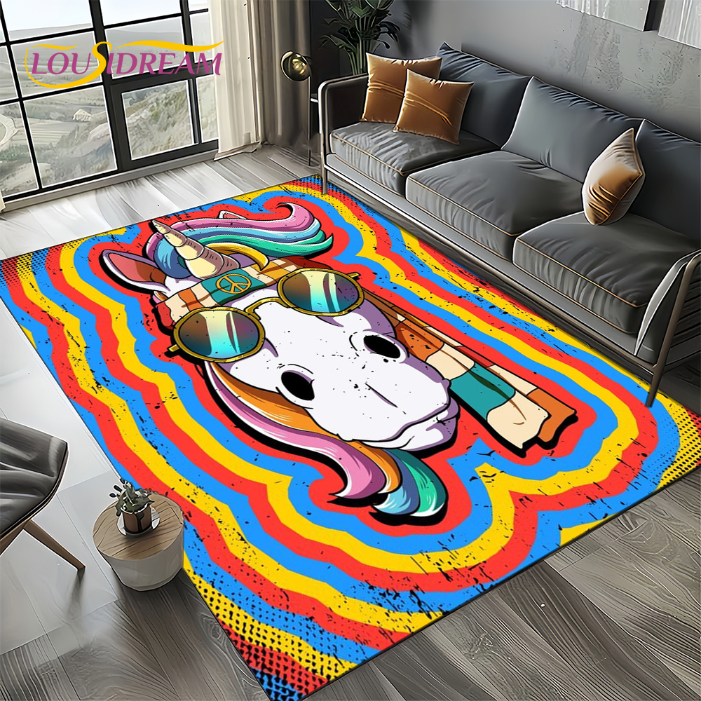 Unicorn Cartoon Cute 3D Dream  - Commercial Printing For Sale บทวิจารณ์และราคา