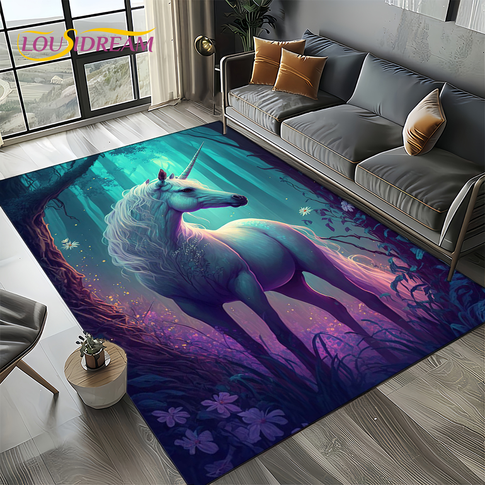 Unicorn Cartoon Cute 3D Dream  - Commercial Printing For Sale บทวิจารณ์และราคา