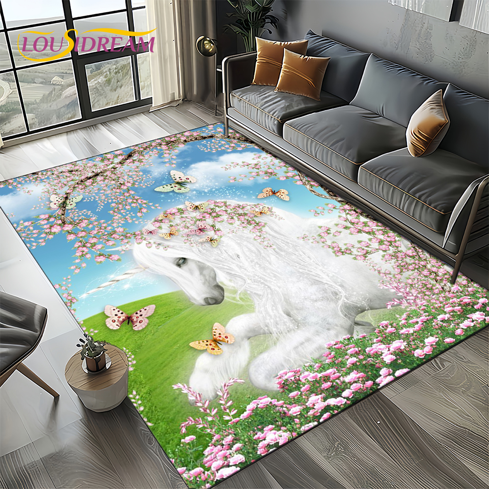 Unicorn Cartoon Cute 3D Dream  - Commercial Printing For Sale บทวิจารณ์และราคา