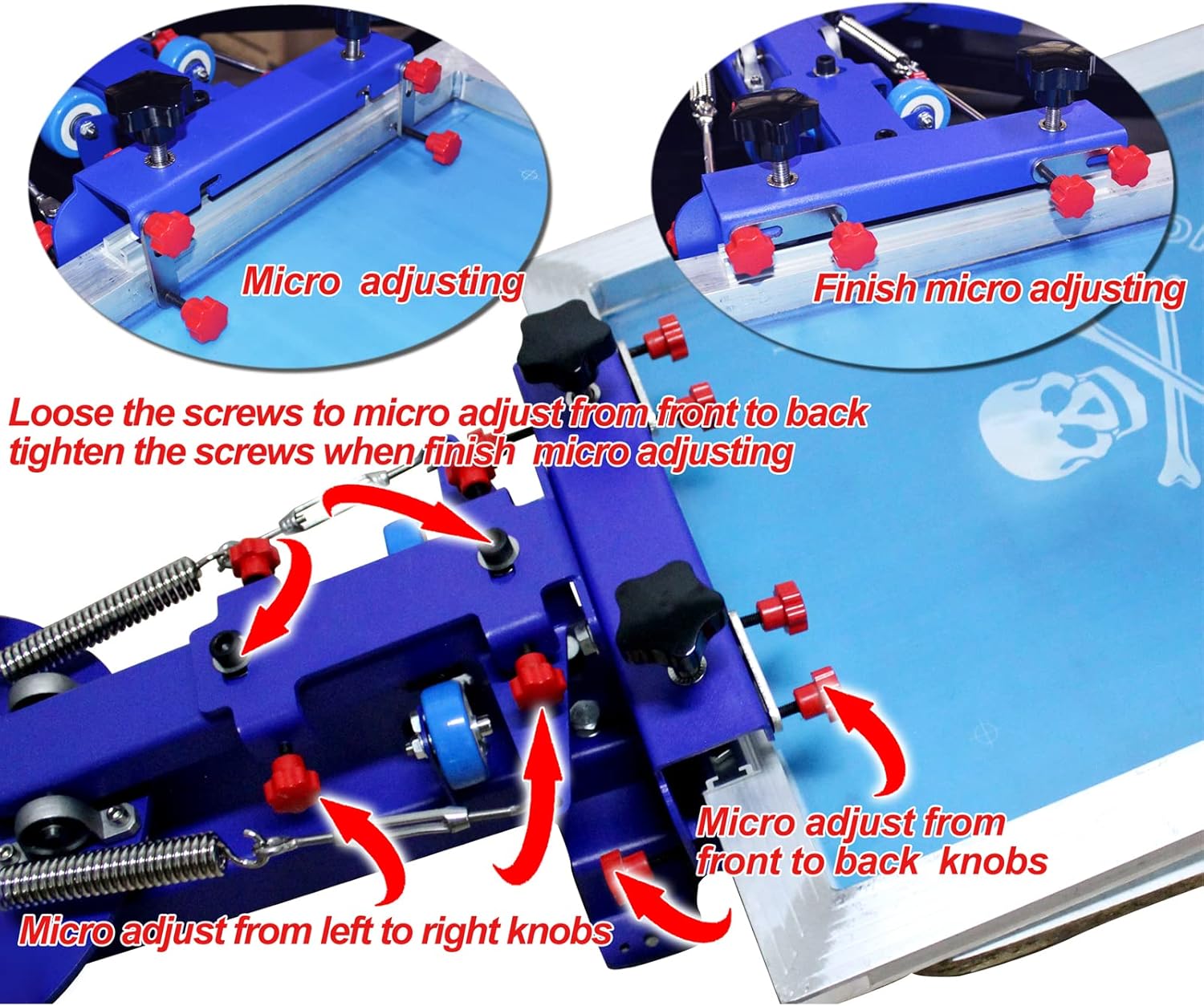 Table Type Screen Printer 4 Co - Print Registration Table บทวิจารณ์และราคา